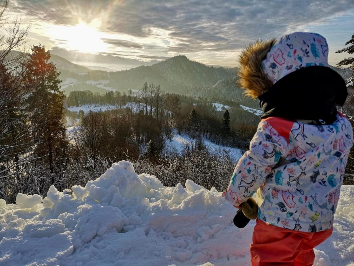 Koza U Woza Wypocznij W Gorach W Rytmie Slow Drewniany Dom Premium Z Widokiem Na Panorame Tatr Ecospa Strefa Fitness Zielona Farma Warsztaty (Adults Only) Szlembark ภายนอก รูปภาพ